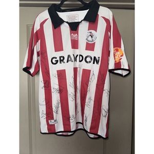 Sparta Rotterdam 2010-2011 Signed Home Shirt Jersey Size L